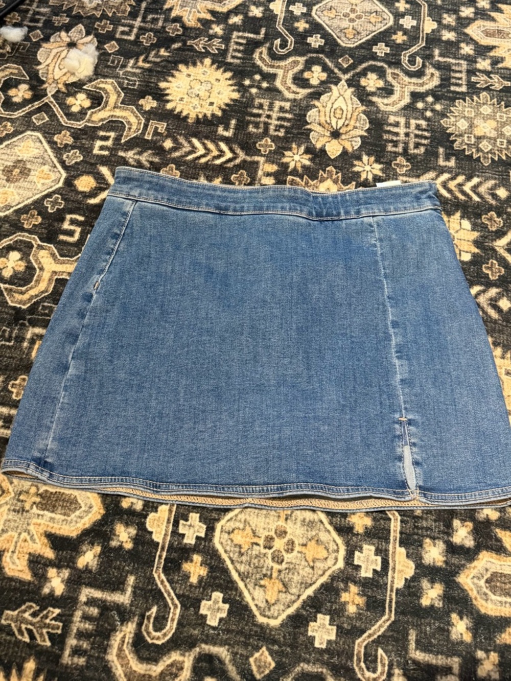 American Eagle Outfitters Denim Mini Skirt - Light Blue